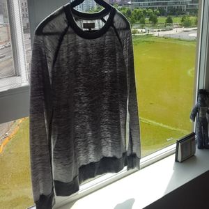 DONATED Zara Acid Wash Semi Sheer Sweatshirt